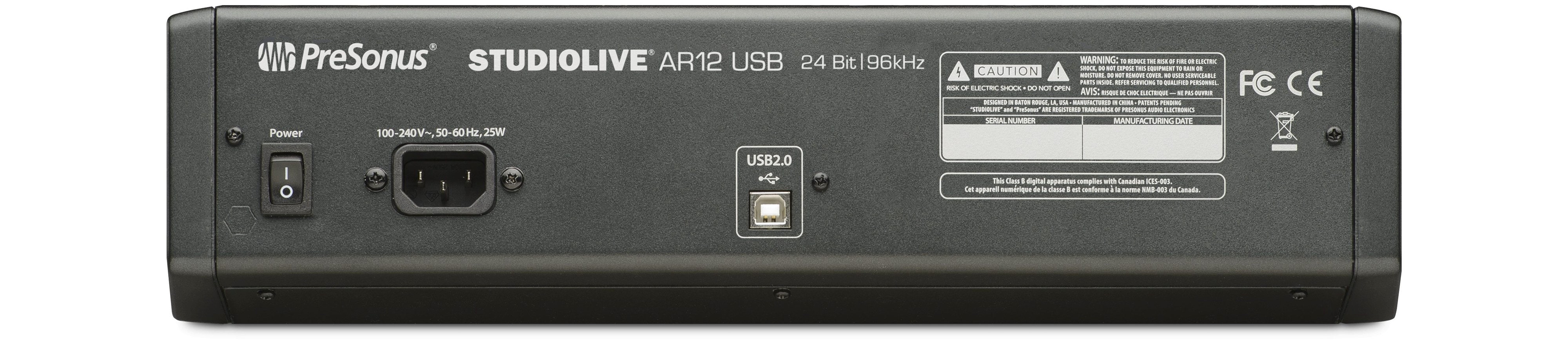 PRESONUS STUDIOLIVE AR12 USB