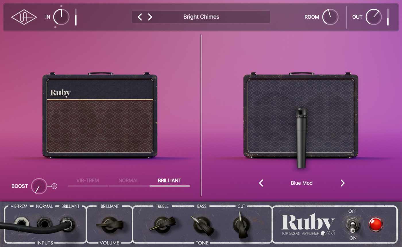 UAD RUBY '63 PLUGIN